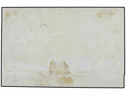 ✉ CUBA. Ant. 7. 1858. BAYAMO a BALTIMORE (U.S.A.). 1/2 real 