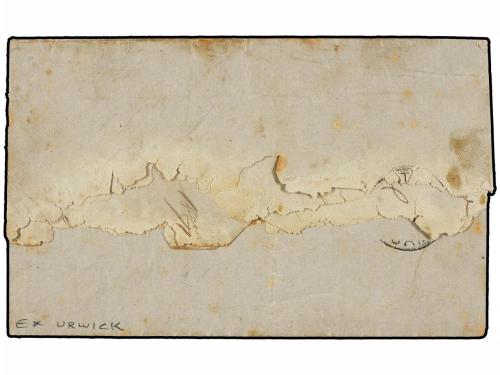 ✉ ANTILLAS DANESAS. 1871. ST. THOMAS to KINGSTON (Jamaica). 