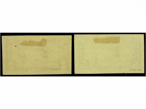 * AUSTRIA. Mi. 219/20V. 1917. Complete set, imperforate. FIN