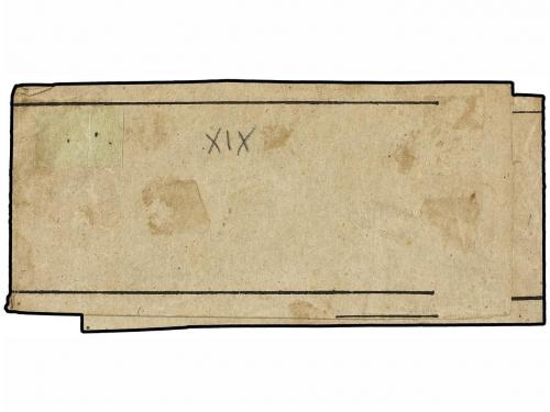 ✉ AUSTRIA. Mi. 6I. (1851 CA.). 0,60 kr. blue with PODHACZYKI