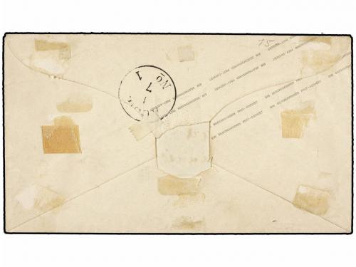 ✉ ALEMANIA ANTIGUOS ESTADOS: PRUSIA. (1847 CA.). CANTH to WI