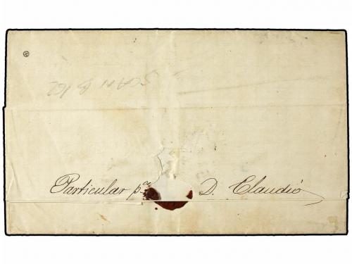 ✉ ESPAÑA. Ed. 175 (4), 179 (4). 1877. SANTANDER a VERACRUZ. 