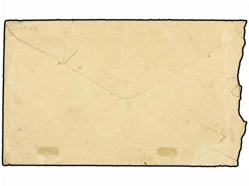 ✉ PANAMA. 1868 (December 8). PANAMA WELLS FARGO OFFICE. 3 ct