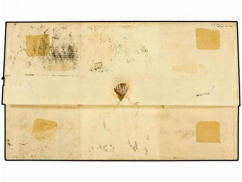 ✉ VENEZUELA. 1869. LIVERPOOL a CARACAS. Circulada con sello 