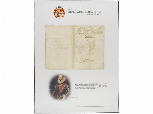✉ ITALIA ANTIGUOS ESTADOS: DOS SICILIAS - NAPOLES. 1549-1718