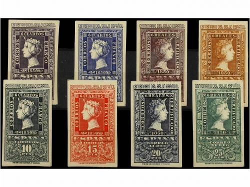 ** ESPAÑA. Ed. 1075/82. CENTENARIO. Serie completa. LUJO. 