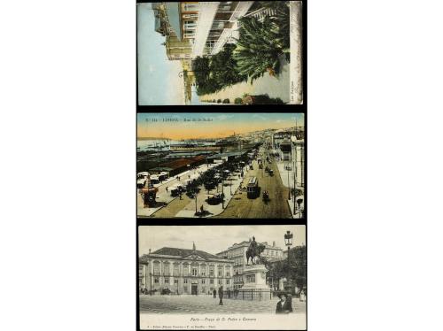 ✉ ESPAÑA. 1907-14. CANARIAS. 3 tarjetas postales escritas a 