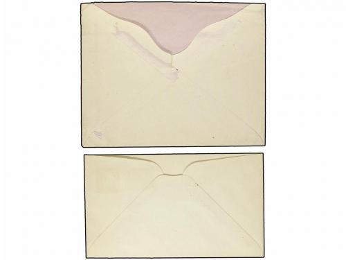 ✉ ESPAÑA. 1928-34. CANARIAS 2 cartas con sellos de 10 cts. y
