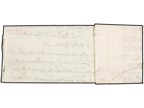 ✉ ESPAÑA: PREFILATELIA. 1770. CADIZ a GENOVA. Marca ANDALUCI