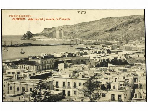 ✉ ESPAÑA. Ed. 268 (2). (1915 ca.). ALMERÍA a MILÁN. 5 cts. v