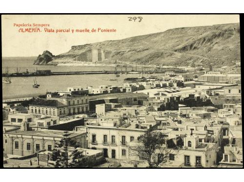 ✉ ESPAÑA. Ed. 268 (2). (1915 ca.). ALMERÍA a MILÁN. 5 cts. v