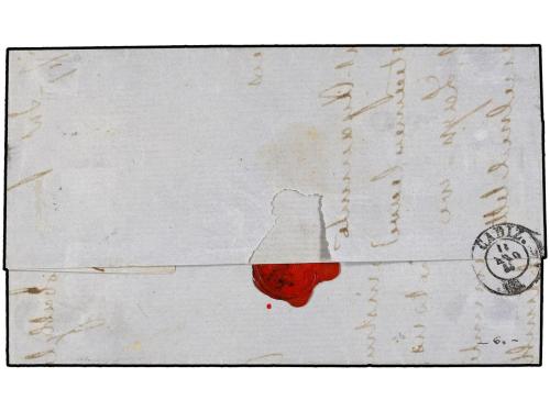 ✉ GIBRALTAR. Ed. 98 (2). 1869. Entire letter from GIBRALTAR 