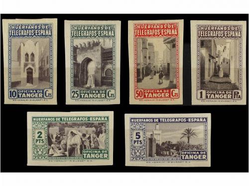 * COLONIAS ESPAÑOLAS: TANGER. Ed. B35/40. BENEFICENCIA. Seri