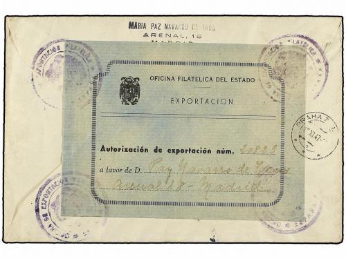 ✉ ESPAÑA. Ed. 1012 (4), 1013, 940, 945. 1947. MADRID a CHECO