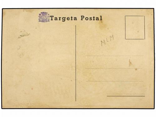 ✉ ESPAÑA GUERRA CIVIL. Tarjeta Postal. U.G.T CAMPIONATS DE T