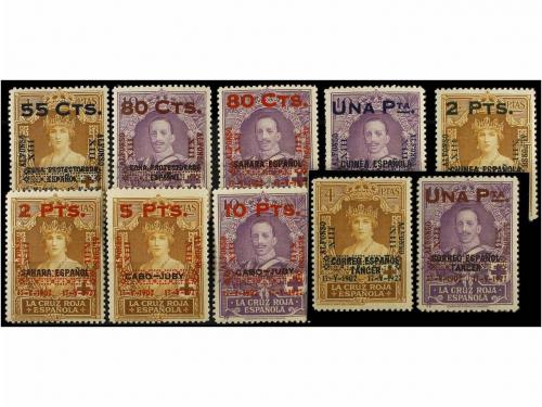 * ESPAÑA. Ed. 392/401. SERIE COMPLETA. Preciosa. Cert. GRAUS