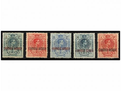 ** ESPAÑA. Ed. 292/96. SERIE COMPLETA, centrajes perfectos. 