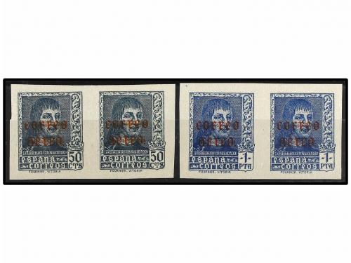 ** ESPAÑA. Ed. 845s/46s. SERIE COMPLETA en parejas SIN DENTA