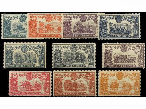 ** ESPAÑA. Ed. 257/66. SERIE COMPLETA, centrajes excelentes 