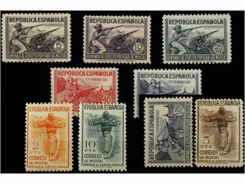 ** ESPAÑA. Ed. 792/800. SERIE COMPLETA, excelentes centrajes