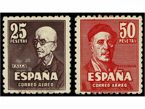 * ESPAÑA. Ed. 1015/16. SERIE COMPLETA. Muy bonita. Cat. 275&euro;
