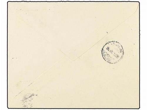 ✉ COSTA DE LOS SOMALIES. 1929 (29-Dic.). DJIBOUTI a ETHIOPIA
