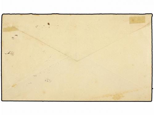 ✉ GUATEMALA. Sc. 48 (2). 1896. COBAN a GUATEMALA. Sobre de 2