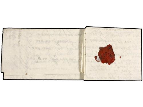 ✉ ESPAÑA: PREFILATELIA. 1680 (10 Julio). MADRID a LILLE (Fra