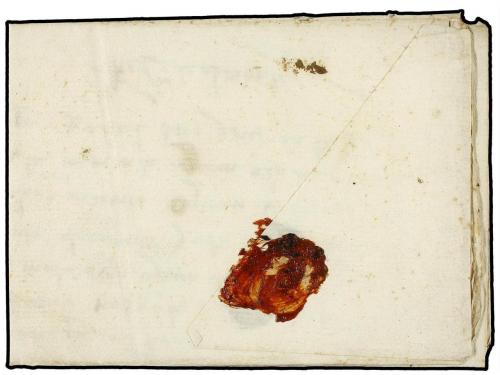 ✉ PERU. 1633 (10-Abril). AREQUIPA a LIMA. Carta enviada a Cr