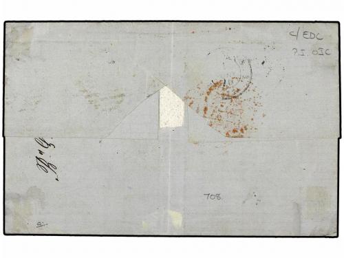 ✉ ANTILLAS DANESAS. 1875 (May 15). Cover from St. Thomas to 