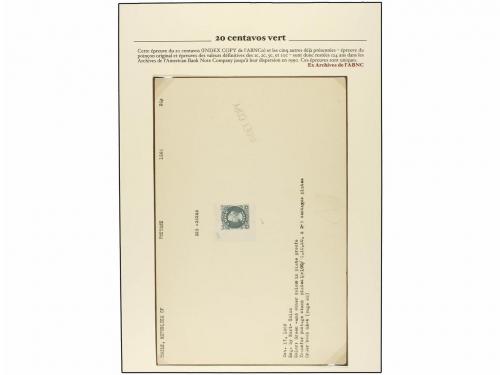 (*) CHILE. Sc. 17/19. 1867-69. Conjunto de 6 PRUEBAS procede