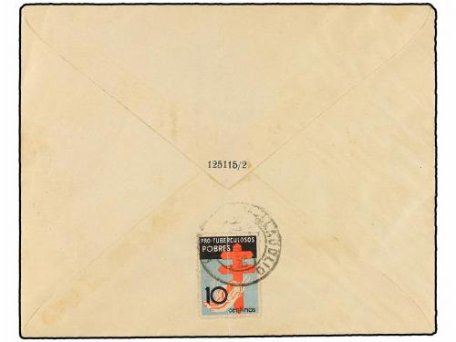 ✉ ESPAÑA. Ed. 842, 844. 1938. VALLADOLID a ALEMANIA. 20 cts.