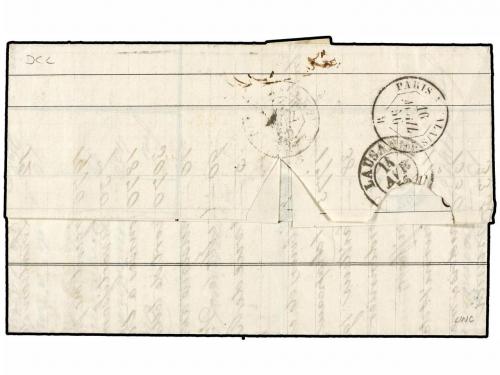 ✉ SUIZA. 1856 (April 14th). Entire letter from Vevey to Bost