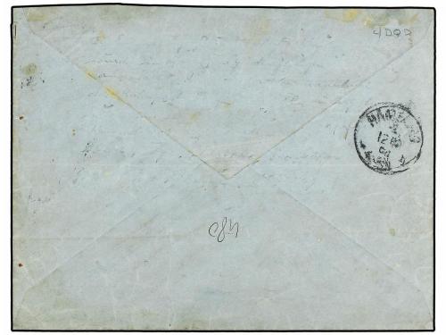 ✉ LIBERIA. 1894 (22 Sept). Printed envelope from CAPE PALMAS