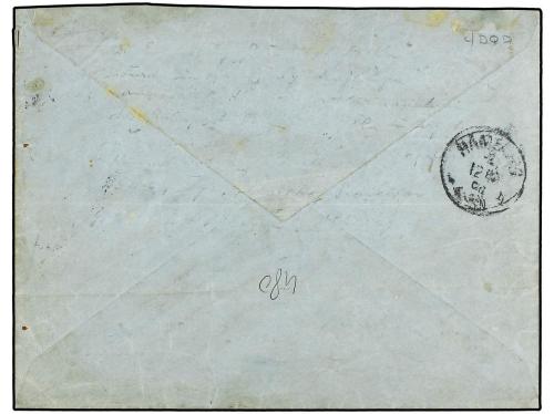 ✉ LIBERIA. 1894 (22 Sept). Printed envelope from CAPE PALMAS