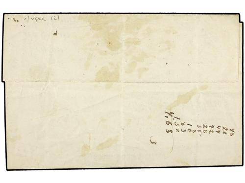 ✉ FRANCIA. 1870 (Dec. 7). SIEGE OF PARIS. Entire letter on p