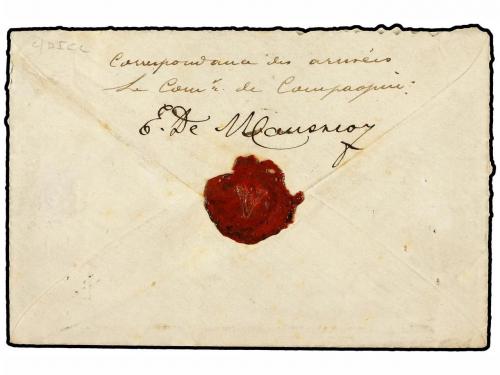 ✉ GUADALUPE. Ce. 60. 1875 (Aug 9). Cover to PARIS bearing FR
