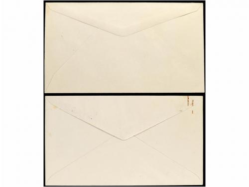 ✉ ESPAÑA. Ed. 1143/63. FRANCO. Serie completa en seis sobres