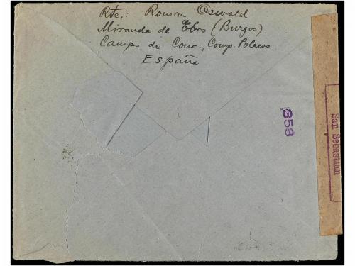 ✉ POLONIA. 1941. SPANISH CIVIL WAR. INTERNATIONAL BRIGADES. 