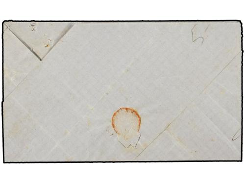 ✉ ESPAÑA. Ed. 107F. 1870. Envuelta dirigida a NULES (Valenci