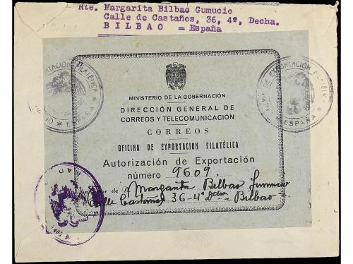 ✉ ESPAÑA. Ed. 953(2), 924, 928, 941. 1942. MADRID a ALEMANIA