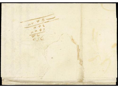✉ ESPAÑA: PREFILATELIA. 1650. ALBACETE a MADRID. Carta compl