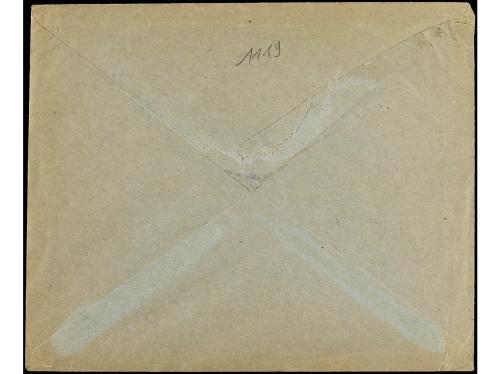 ✉ ESPAÑA. Ed. 276. 1920. STA. CRUZ TENERIFE a INGLATERRA. 40