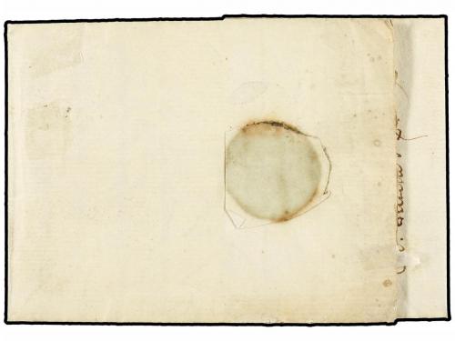 ✉ GIBRALTAR. 1805. GIBRALTAR to BATH. Entire letter charged 