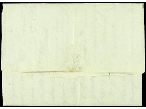 ✉ MEXICO. 1819 (22-Abril). VERACRUZ a MEXICO. Marca VERACRUZ
