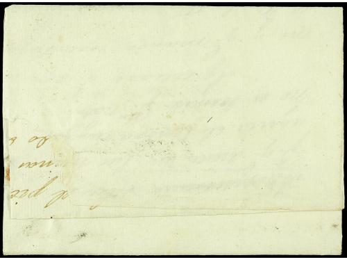 ✉ MEXICO. 1820 (10-Marzo). ZACATECAS a VERACRUZ. Marca ZACAT