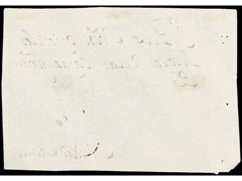 ✉ MEXICO. (1805 CA.). FRONTAL circulado a CIUDAD REAL. Marca