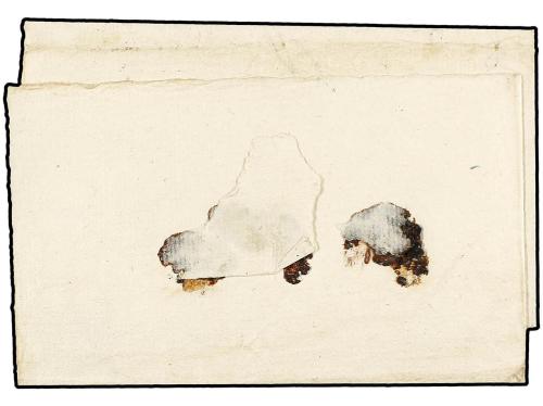 ✉ MEXICO. (1805 CA.). Envuelta circulada a GUATEMALA. Marca 