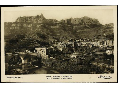 ✉ ESPAÑA. 1929. BARCELONA a SUIZA. 25 cts. rojo y viñeta EXP