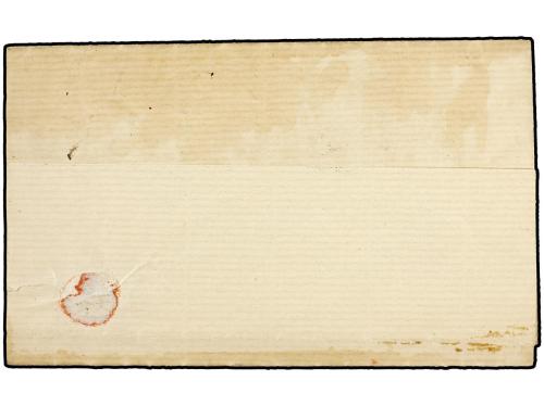 ✉ FRANCIA. 1870 (Nov. 4). Entire letter on printed LÉGION DE